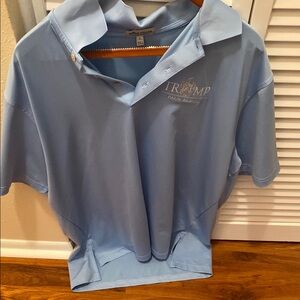 Trump Palm Beach Light Blue Polo Shirt
